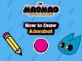 Spēle Mao Mao Heroes of Pure Heart How to Draw Adorabat