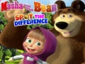 Spēle Masha and the Bear Spot The difference