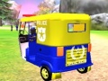 Spēle Police Auto Rickshaw Drive