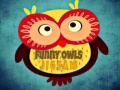Spēle Funny Owls Jigsaw