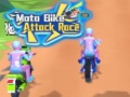 Spēle Moto Bike Attack Race 
