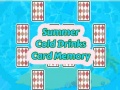 Spēle Summer Cold Drinks Card Memory