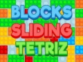 Spēle Blocks sliding tetrizс