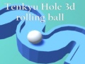 Spēle Tenkyu Hole 3d rolling ball