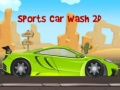 Spēle Sports Car Wash 2D