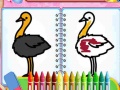 Spēle Coloring Birds Game