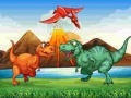 Spēle Colorful Dinosaurs Match 3