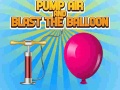 Spēle Pump Air And Blast The Balloon