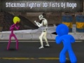Spēle Stickman Fighter 3D: Fists Of Rage