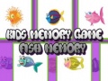 Spēle Kids Memory Game Fish Memory