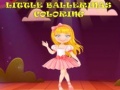 Spēle Little Ballerinas Coloring