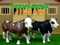 Spēle Domestic Animals Jigsaw