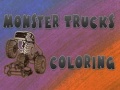 Spēle Monster Trucks Coloring