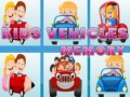 Spēle Kids Vehicles Memory