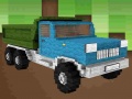 Spēle Blockcraft Truck Jigsaw