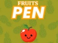 Spēle Fruits Pen