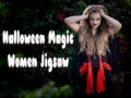 Spēle Halloween Magic Women Jigsaw