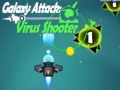 Spēle Galaxy Attack Virus Shooter 