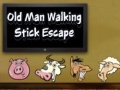 Spēle Old Man Walking Stick Escape