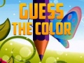Spēle Guess the Color