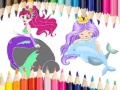 Spēle Mermaid Coloring Book