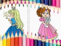 Spēle Beautiful Princess Coloring Book