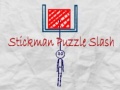 Spēle Stickman Puzzle Slash