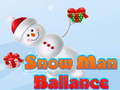 Spēle Snow Man Balance