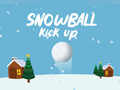 Spēle Snowball Kick Up