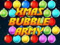 Spēle Xmas Bubble Army