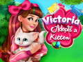 Spēle Victoria Adopts a Kitten