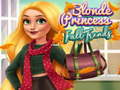 Spēle Blonde Princess Fall Trends