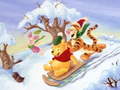 Spēle Winnie the Pooh Christmas Jigsaw Puzzle 2