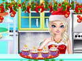 Spēle Sister Princess Christmas Cupcake Maker