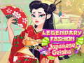 Spēle Legendary Fashion Japanese Geisha