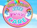 Spēle Baby Taylor Cute Pony Care