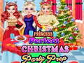Spēle Princess Perfect Christmas Party Prep