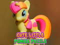 Spēle Cute Little Ponies Puzzle