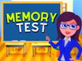 Spēle Memory Test