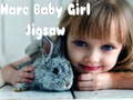 Spēle Hare Baby Girl Jigsaw