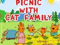Spēle Picnic With Cat Family