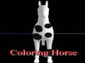 Spēle Coloring horse