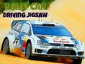 Spēle Rally Car Driving Jigsaw
