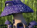 Spēle Funny Mushroom Houses Jigsaw