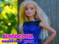 Spēle Blonde Doll Fashion Style Puzzle