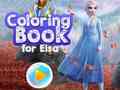 Spēle Coloring Book For Elsa