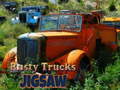 Spēle Rusty Trucks Jigsaw