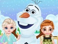 Spēle Frozen Sisters Snow Fun