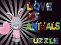 Spēle Love Of Animals Puzzle