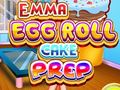 Spēle Emma Egg Roll Cake Prep
